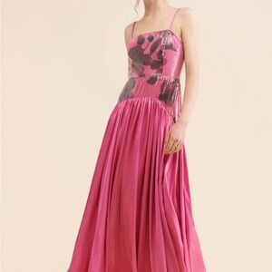 Anthropologie Hutch Floral Dress